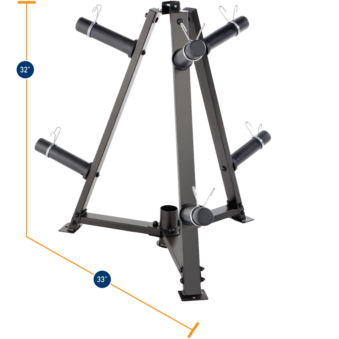 Outlet ๐ฅฐ Marcy 6 Peg Olympic Weight Plate Tree And Vertical Bar Holder โญ 9 Outlet ๐ฅฐ Marcy 6 Peg Olympic Weight Plate Tree And Vertical Bar Holder โญ - Image 7