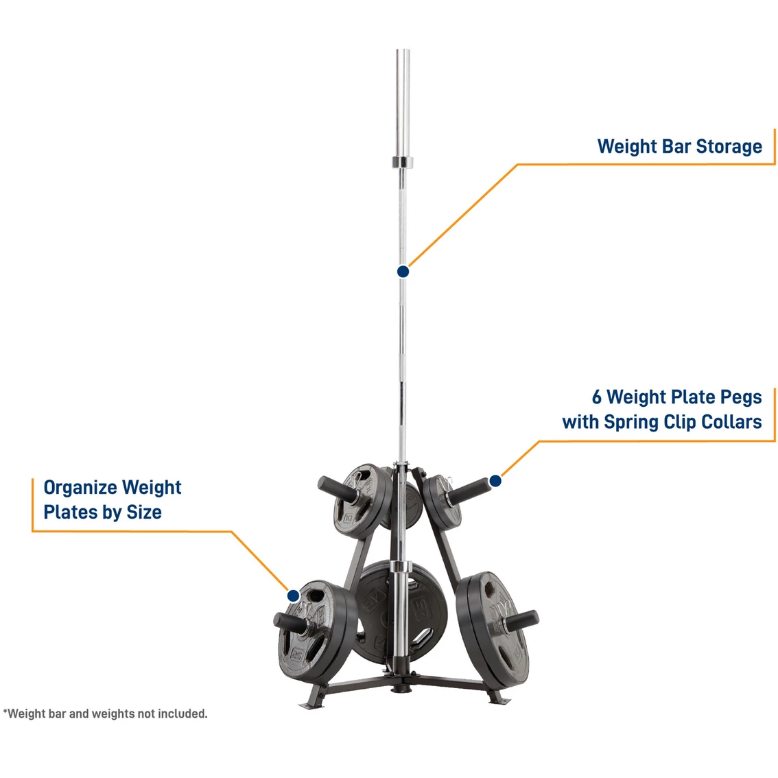 Outlet ๐ฅฐ Marcy 6 Peg Olympic Weight Plate Tree And Vertical Bar Holder โญ 11 Outlet ๐ฅฐ Marcy 6 Peg Olympic Weight Plate Tree And Vertical Bar Holder โญ - Image 9