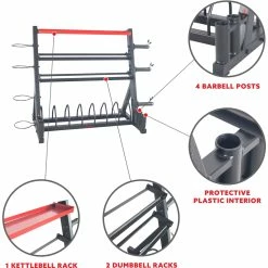 Wholesale 🌟 Sunny Health And Fitness Sunny Health & Fitness All In One Weights Storage Rack Stand 🥰 -sports outdoors shop unnamed file 976